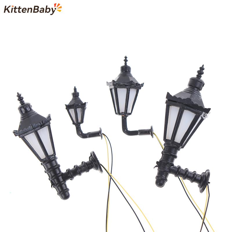 Kids Outdoor Cubby House - Nhà Búp Bê Mini Đèn Tường