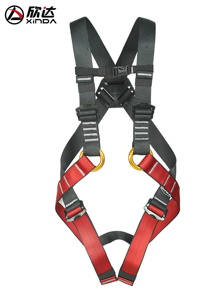 Kids Outdoor Climbing Structure - Xinda Child Full Body Harness Indoor
