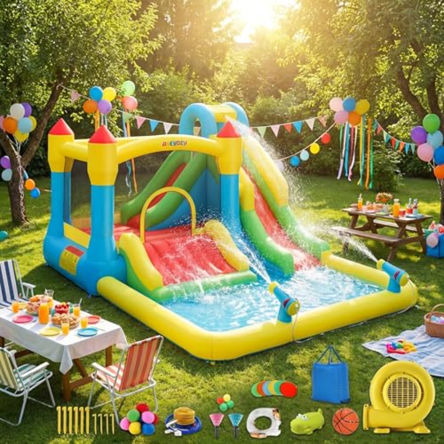 Outdoor/Indoor inflatable wate - đánh giá và giá Kids Outdoor Inflatable Water Slide