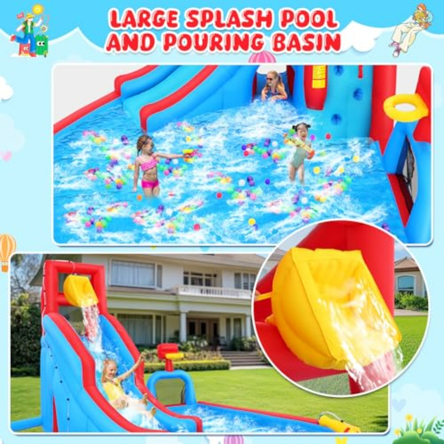 Backyard outdoor water slide i - đánh giá và giá Kids Outdoor Inflatable Water Slide