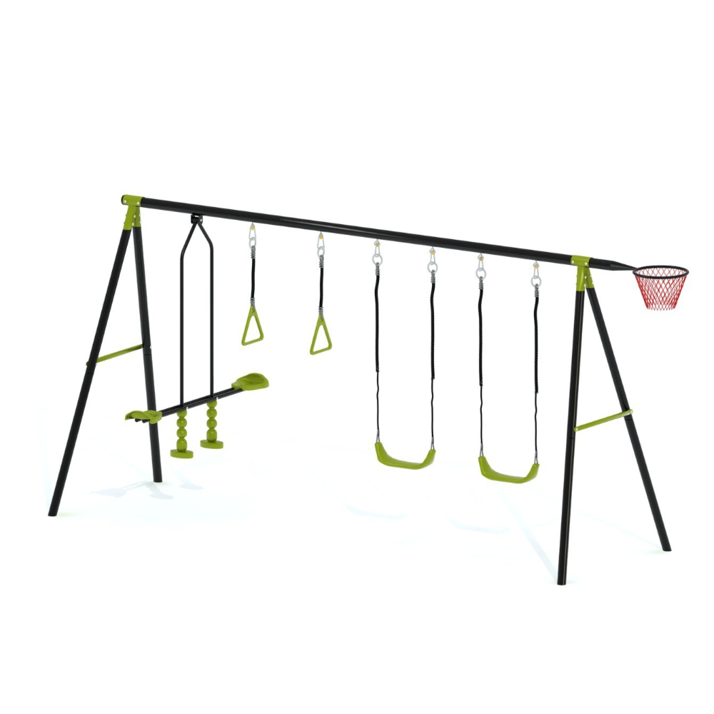 3-in-1 Kids Swing Slide Climbi - đánh giá và giá Kids Outdoor Swing Set With Slide