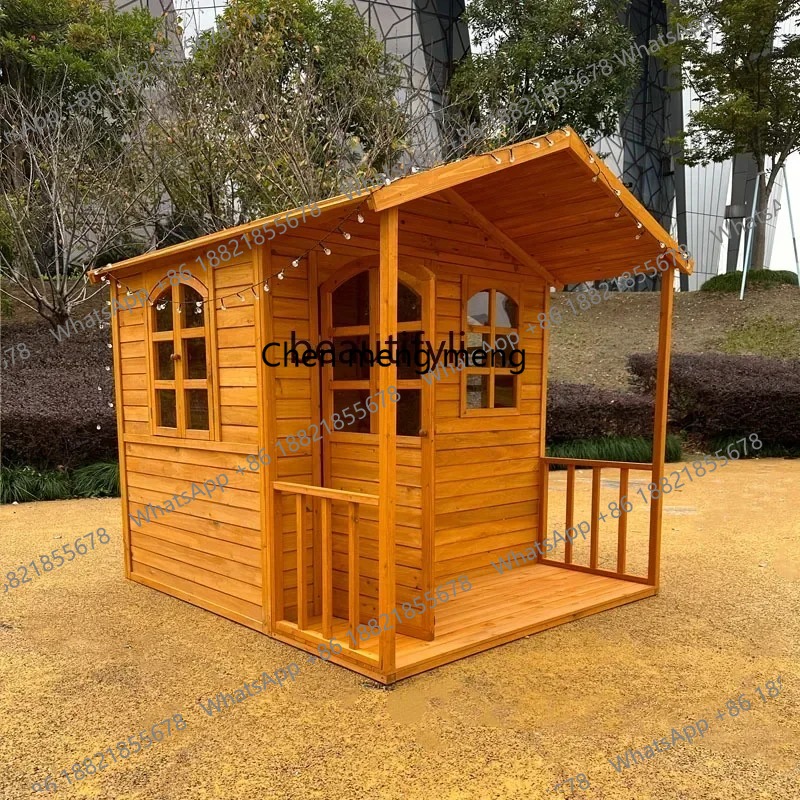 Wooden Kids Play House Large O - đánh giá và giá Kids Outdoor Treehouse