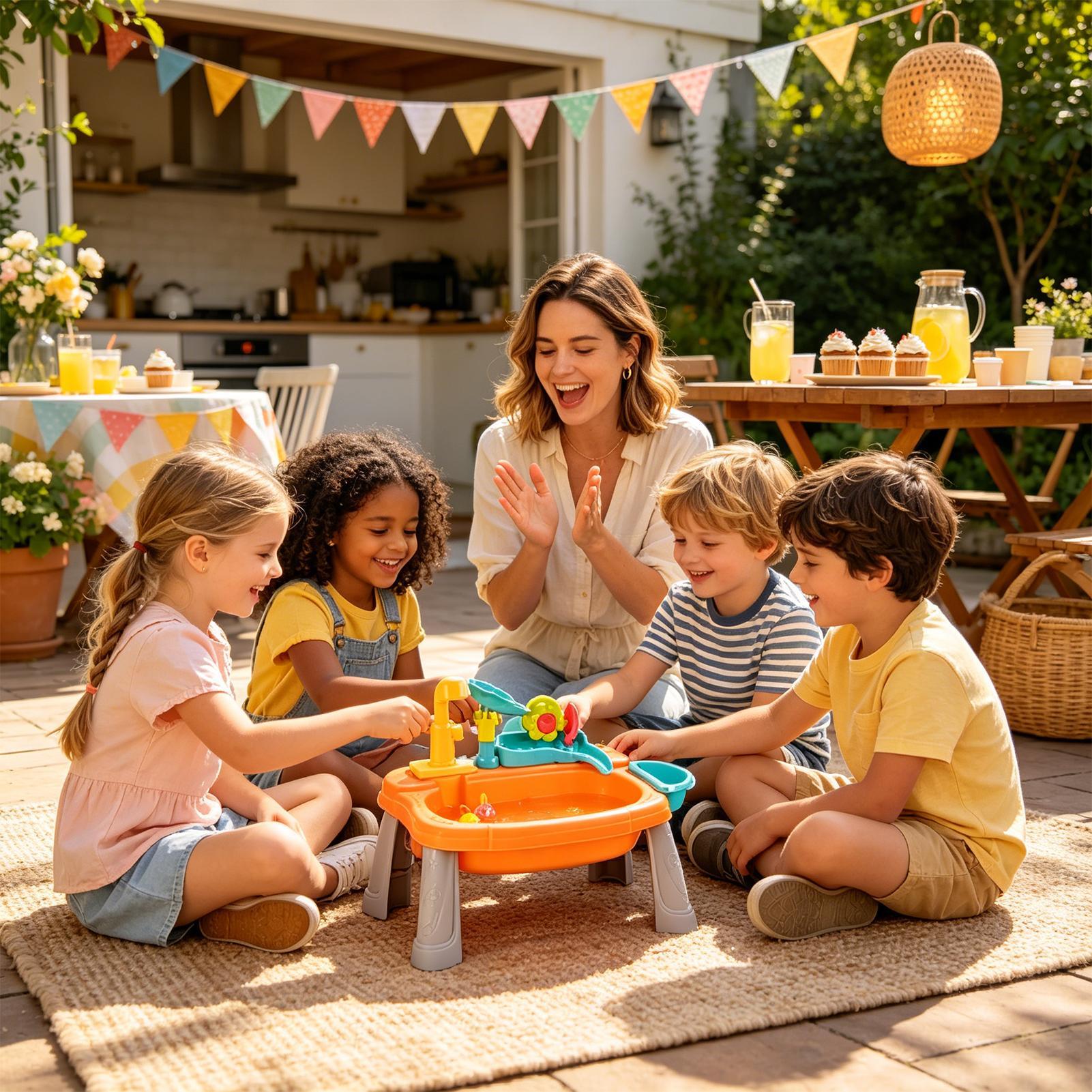 Sink Toy Automatic Battery Ope - đánh giá và giá Kids Outdoor Sink