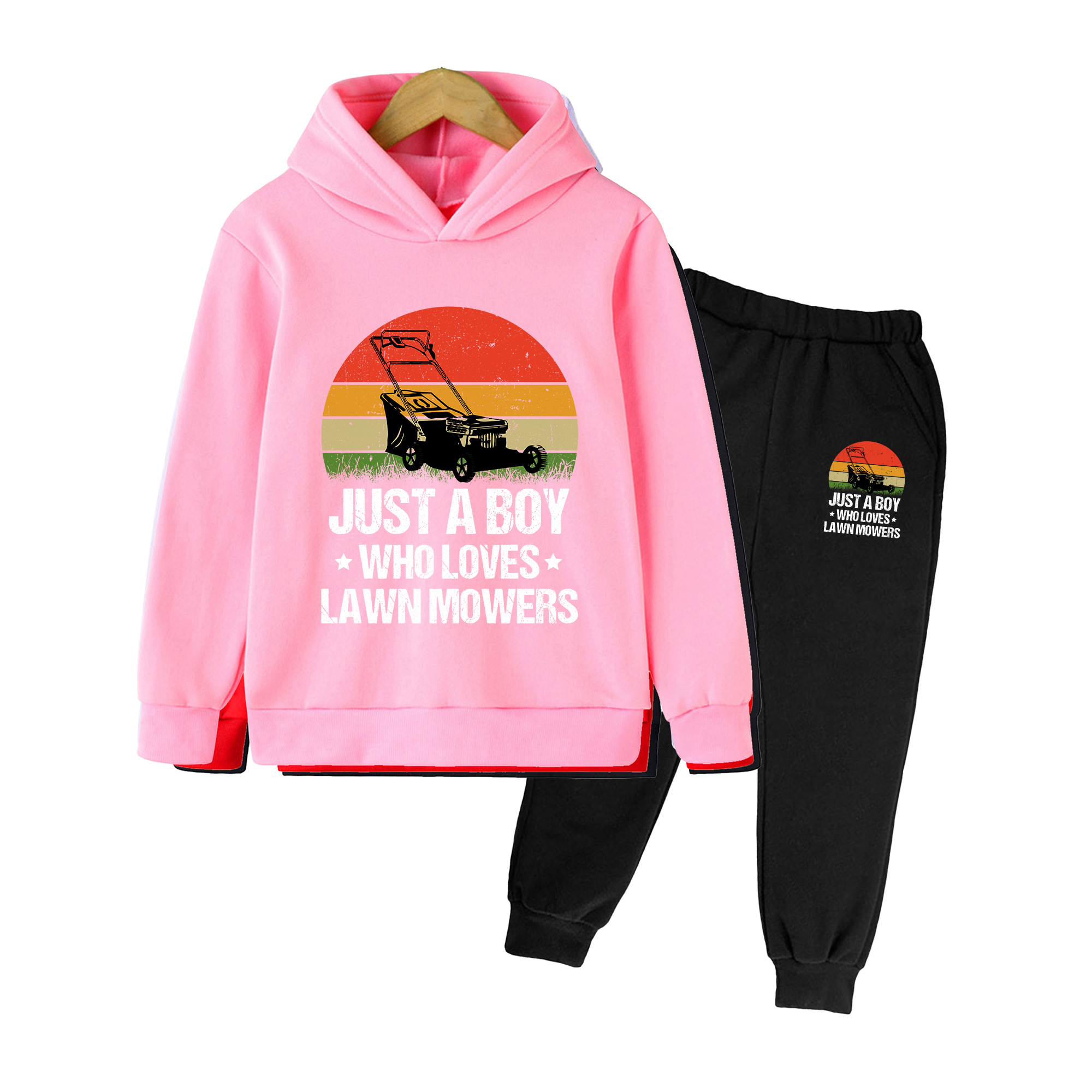 Kids Hoodie and Pants Set, Ret - đánh giá và giá Kids Outdoor Lawn Mower