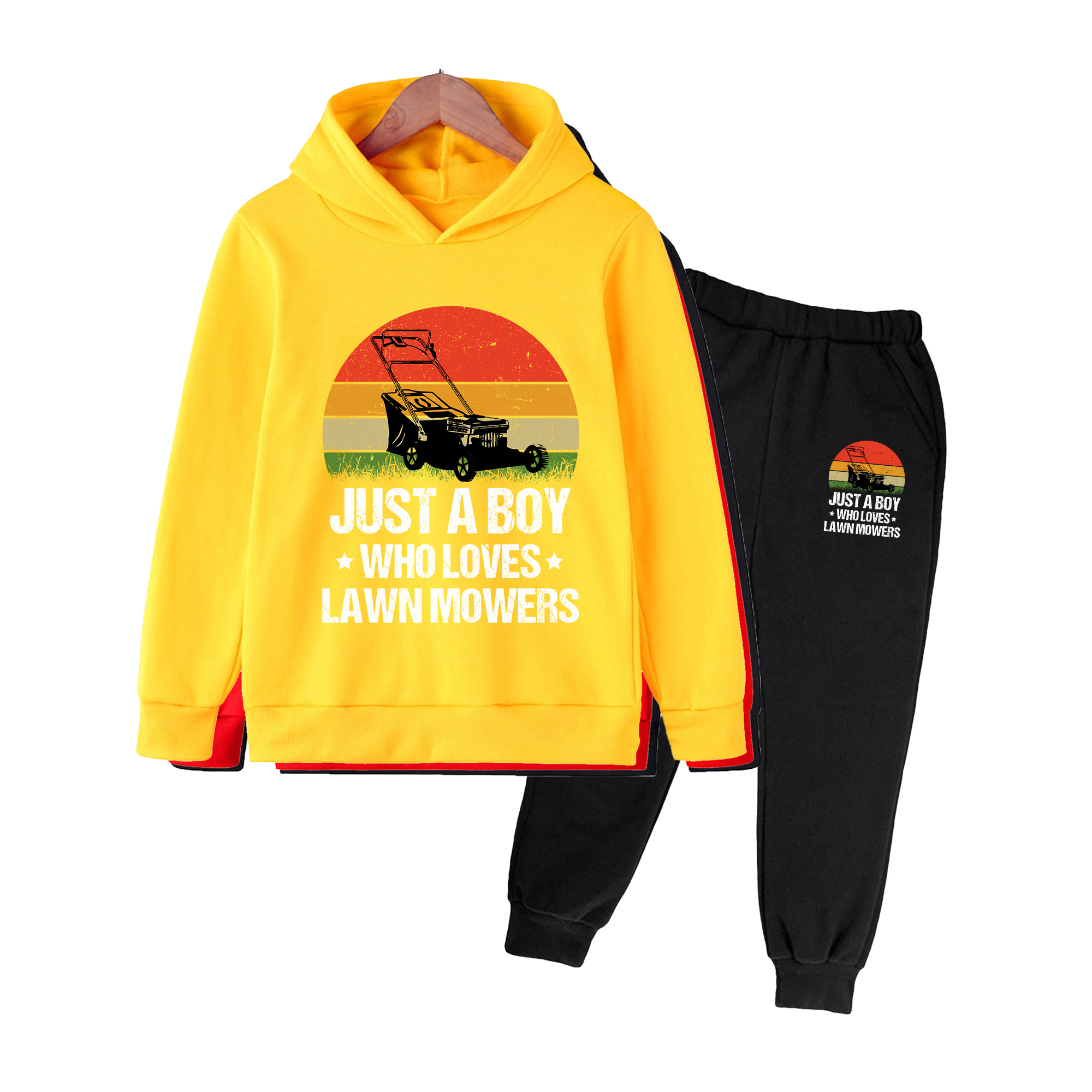 Kids Hoodie and Pants Set, Ret - đánh giá và giá Kids Outdoor Lawn Mower