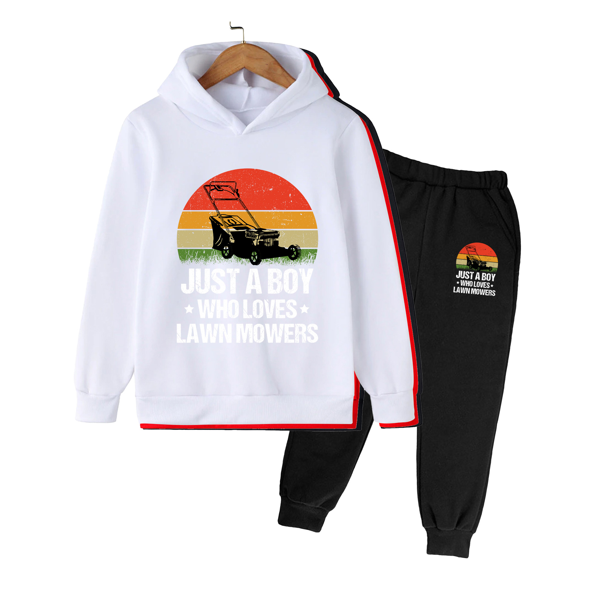 Kids Hoodie and Pants Set, Ret - đánh giá và giá Kids Outdoor Lawn Mower