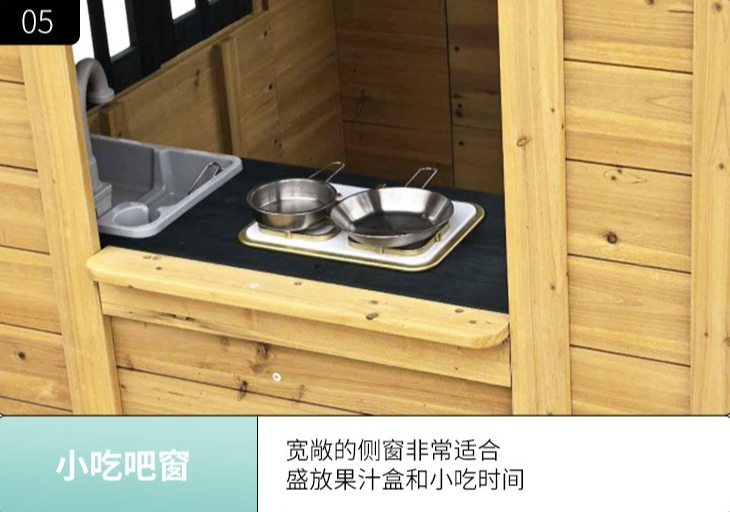 Outdoor Garden Wooden Kids Rol - đánh giá và giá Kids Outdoor Cubby House