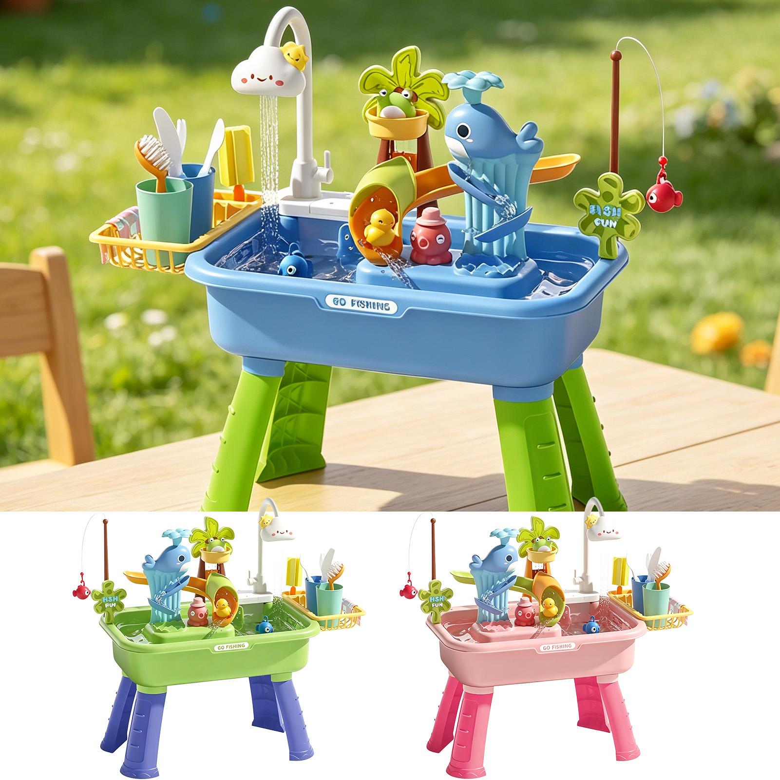 Kids Water Table with Pump, Se - đánh giá và giá Kids Outdoor Sink