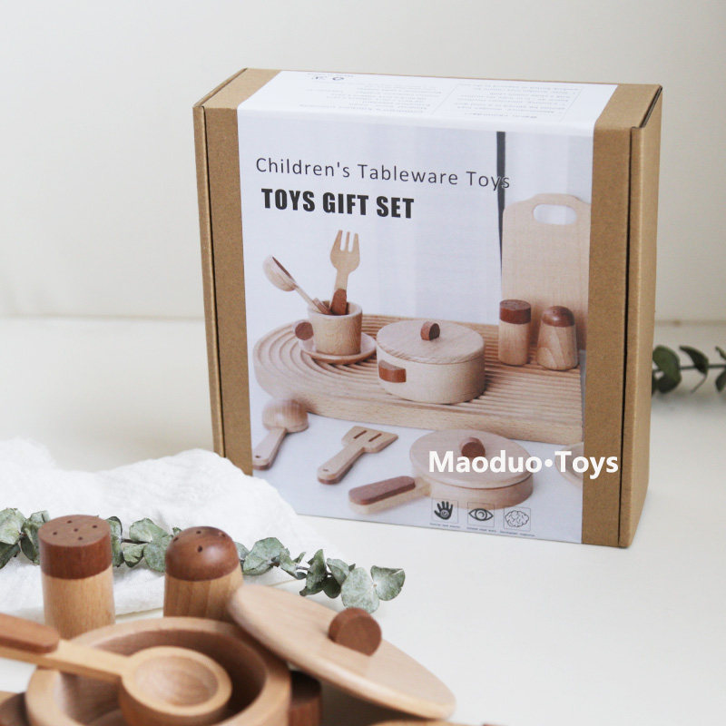 Maoduo Toys Beech Wooden Kids  - đánh giá và giá Kids Outdoor Kitchen Set