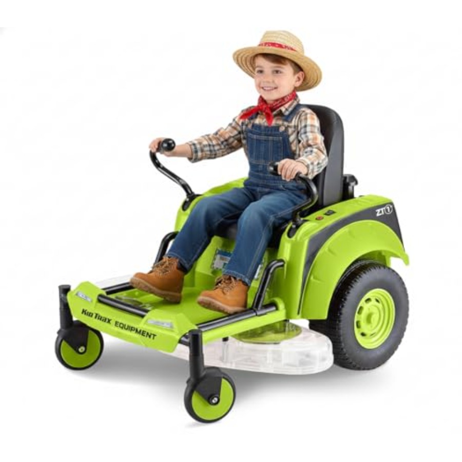Kid Trax 12V Zero Turn Lawn Mo - đánh giá và giá Kids Outdoor Lawn Mower