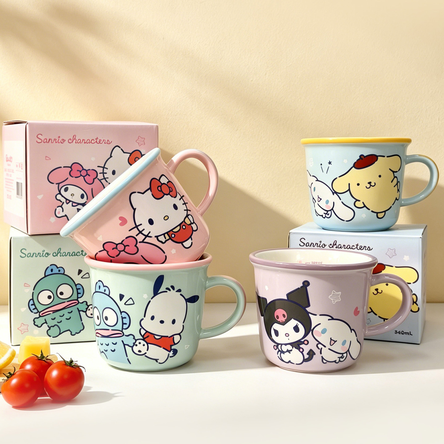 310Ml Cartoon Sanrio Hello Kit - đánh giá và giá Kids Outdoor Kitchen Set