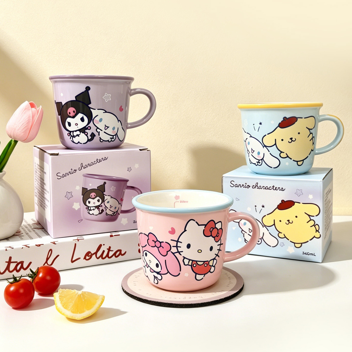 310Ml Cartoon Sanrio Hello Kit - đánh giá và giá Kids Outdoor Kitchen Set