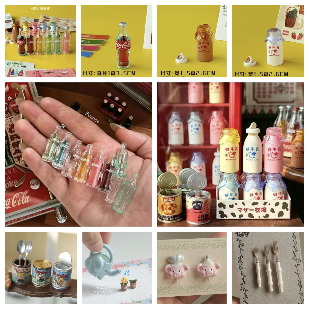 Mini Cola Milk Bottle Set 6 Co - đánh giá và giá Kids Outdoor Kitchen Set
