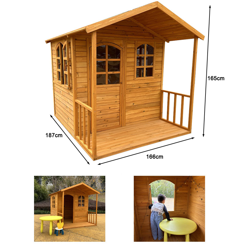 Hot Selling Eco Friendly Durab - đánh giá và giá Kids Outdoor Cubby House