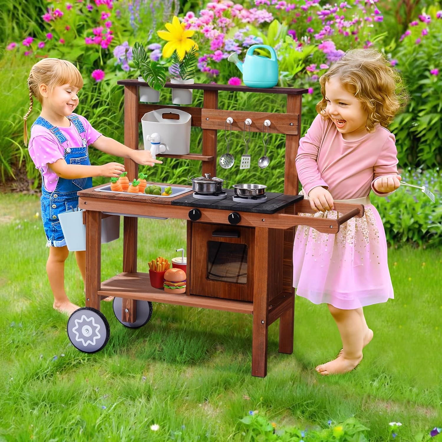 Outdoor Mud Kitchen Toy for Ki - đánh giá và giá Kids Outdoor Sink