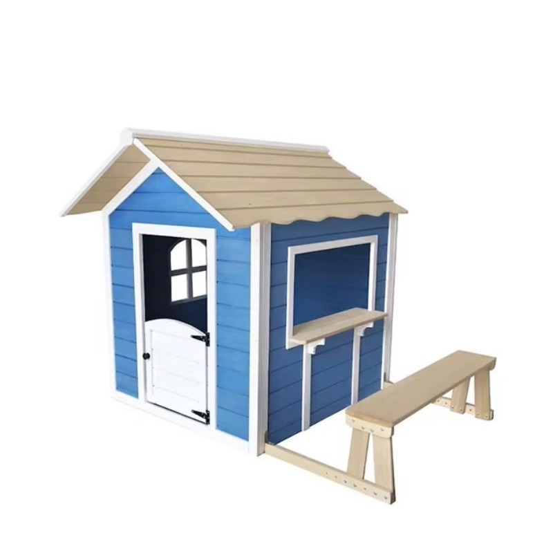 Outdoor Fashion Wooden Childre - đánh giá và giá Kids Outdoor Cubby House