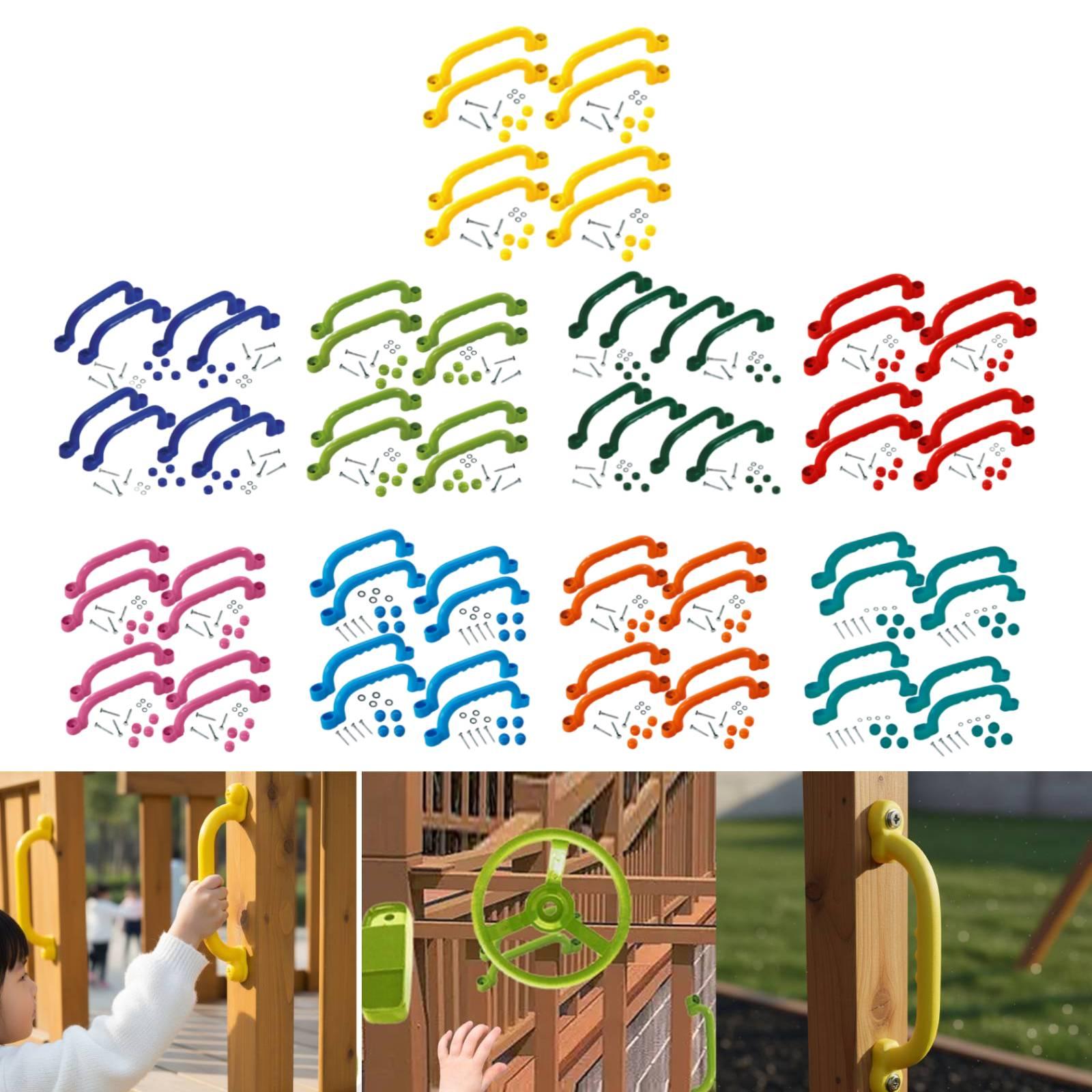 8Pcs Climbing Frame Handles Ea - đánh giá và giá Kids Outdoor Treehouse