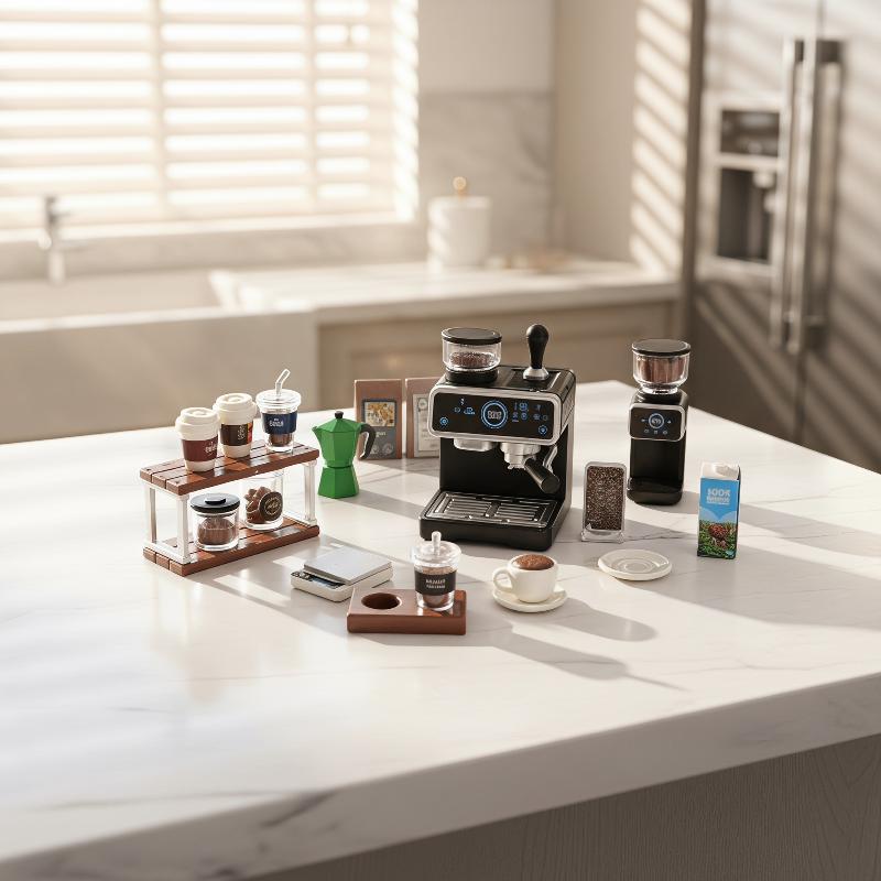 1:12 Dollhouse Miniature Coffe - đánh giá và giá Kids Outdoor Kitchen Set