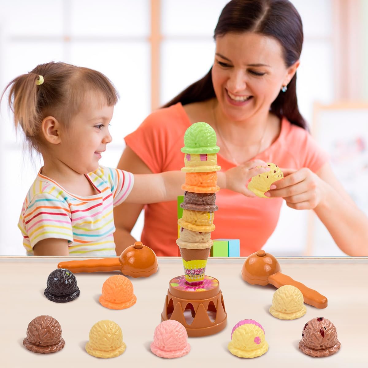 Children's Ice Cream Stacking  - đánh giá và giá Kids Outdoor Kitchen Set