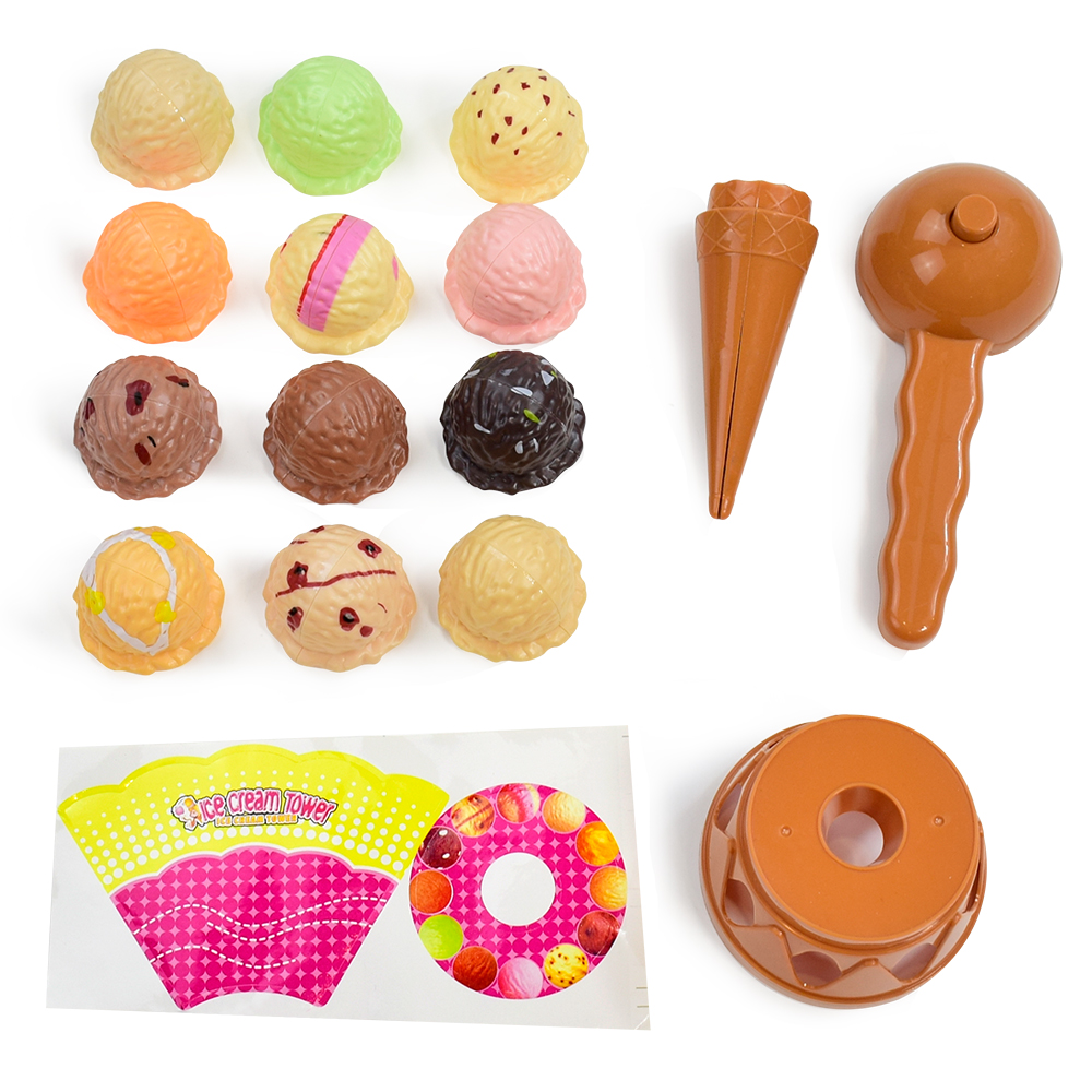 Children's Ice Cream Stacking  - đánh giá và giá Kids Outdoor Kitchen Set