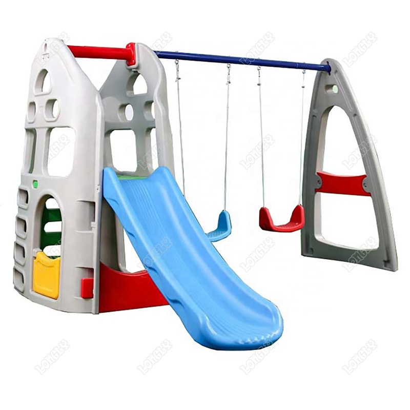 Backyard Plastic Slide and Swi - đánh giá và giá Kids Outdoor Swing Set With Slide