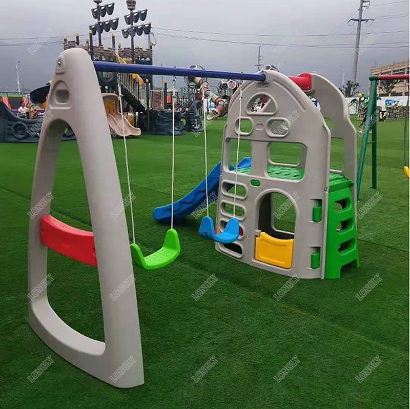 Backyard Plastic Slide and Swi - đánh giá và giá Kids Outdoor Swing Set With Slide