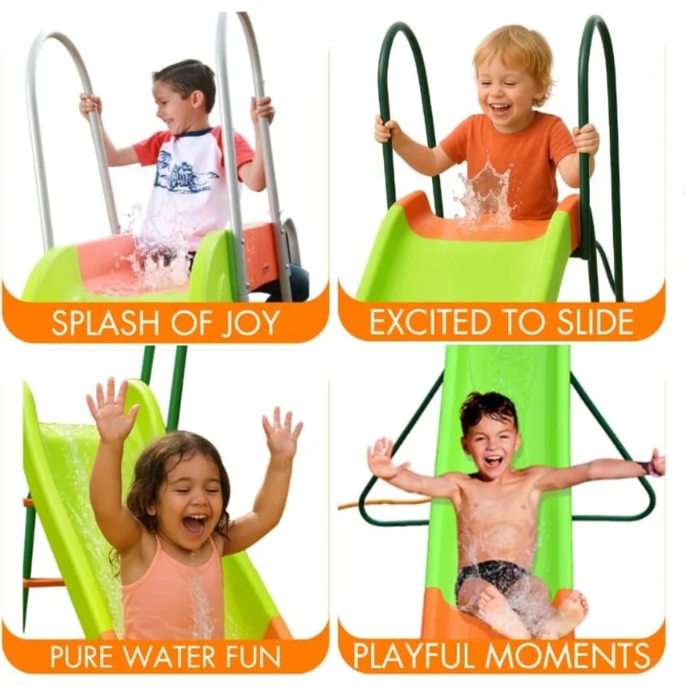 Patio Umbrellas-Playground Sli - đánh giá và giá Kids Outdoor Swing Set With Slide