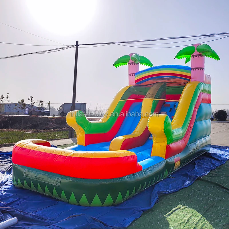 Durable  PVC Commercial Inflat - đánh giá và giá Kids Outdoor Inflatable Water Slide