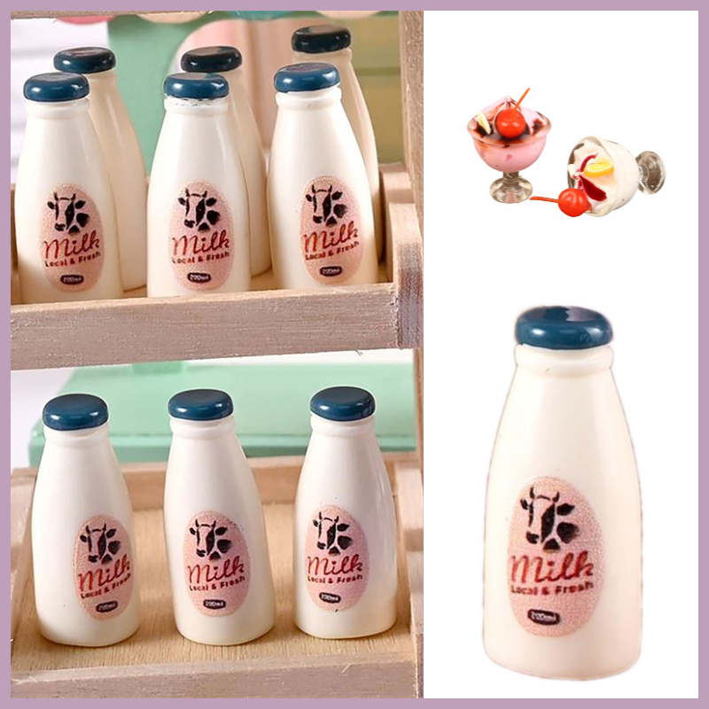 Miniature Food Model Toy Milk  - đánh giá và giá Kids Outdoor Kitchen Set