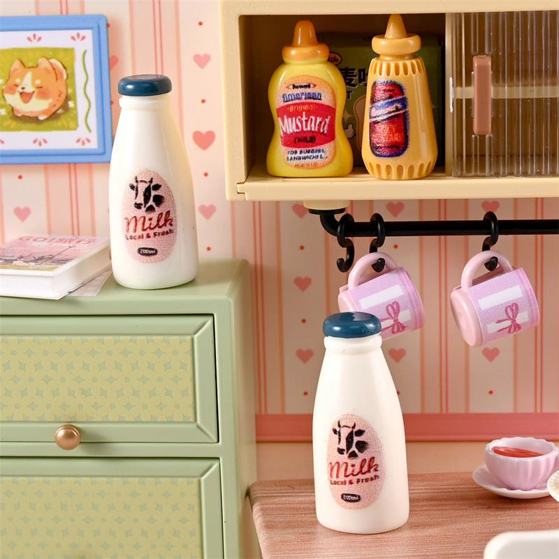 Miniature Food Model Toy Milk  - đánh giá và giá Kids Outdoor Kitchen Set