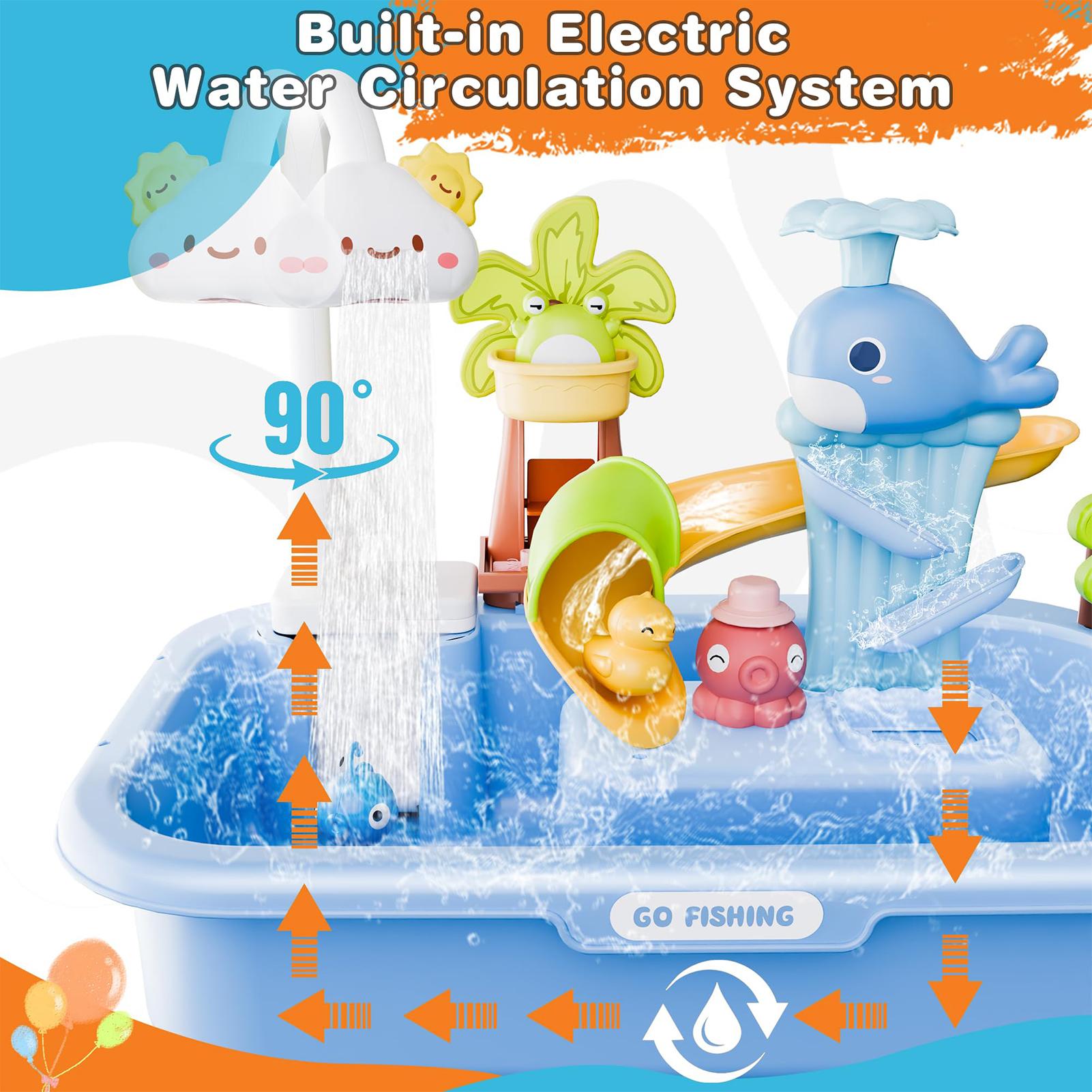 Children's Kitchen Toys Electr - đánh giá và giá Kids Outdoor Sink