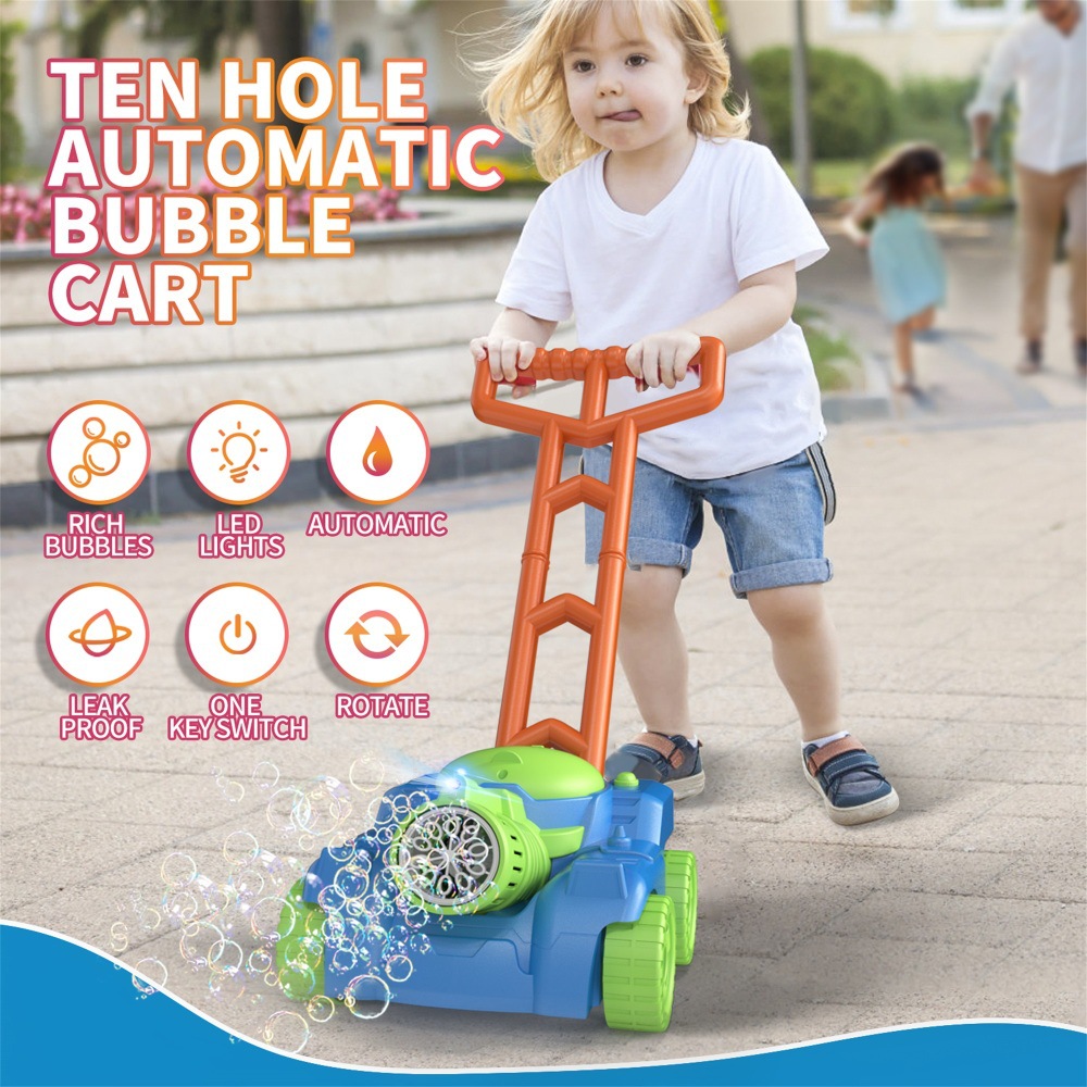 Children Bubble Lawn Mower Pus - đánh giá và giá Kids Outdoor Lawn Mower