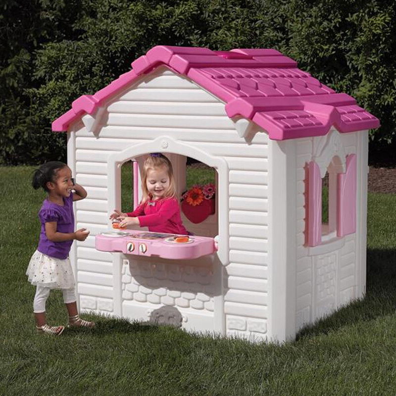 Customize Toys Cottage House U - đánh giá và giá Kids Outdoor Cubby House