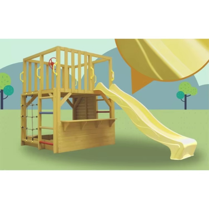 Kids Wooden Outdoor Cubby Hous - đánh giá và giá Kids Outdoor Cubby House