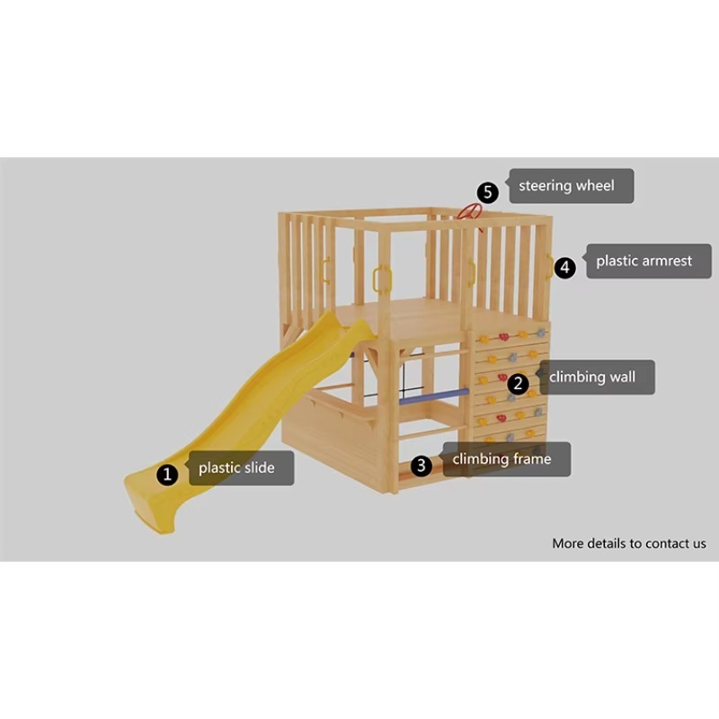 Kids Wooden Outdoor Cubby Hous - đánh giá và giá Kids Outdoor Cubby House