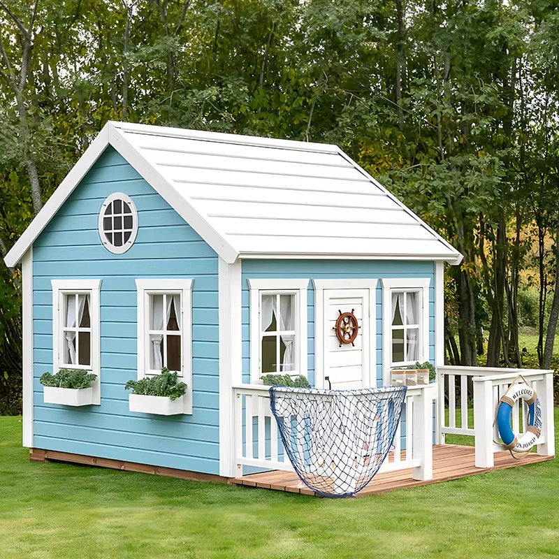 Outdoor Garden Cubby House Chi - đánh giá và giá Kids Outdoor Cubby House